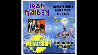 Iron Maiden - Metalshop Radio Seventh Son World Premiere April 9, 1988. (FM BROADCAST)