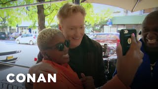 Conan Meets His Harlem Neighbors | CONAN on TBS
