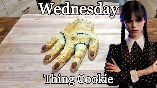 Thing✌️🍪 From Wednesday ☔️ #Baking #Cookies #Wednesday #Tvshow