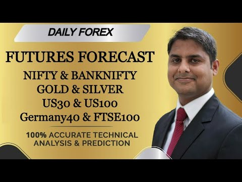 NIFTY| Gold|Silver| DowJones| Nasdaq100| Germany40 | FTSE100 Daily Forex Futures Analysis & Forecast