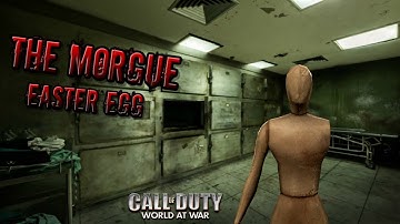 WaW Custom Zombies The Morgue Easter Egg!