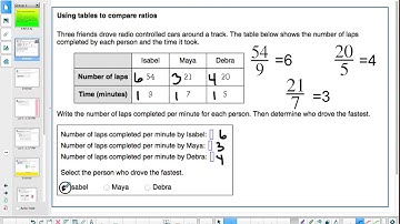Q-3 -- 6.RP.A.3a -- Use Ratio Tables to Find Missing Values