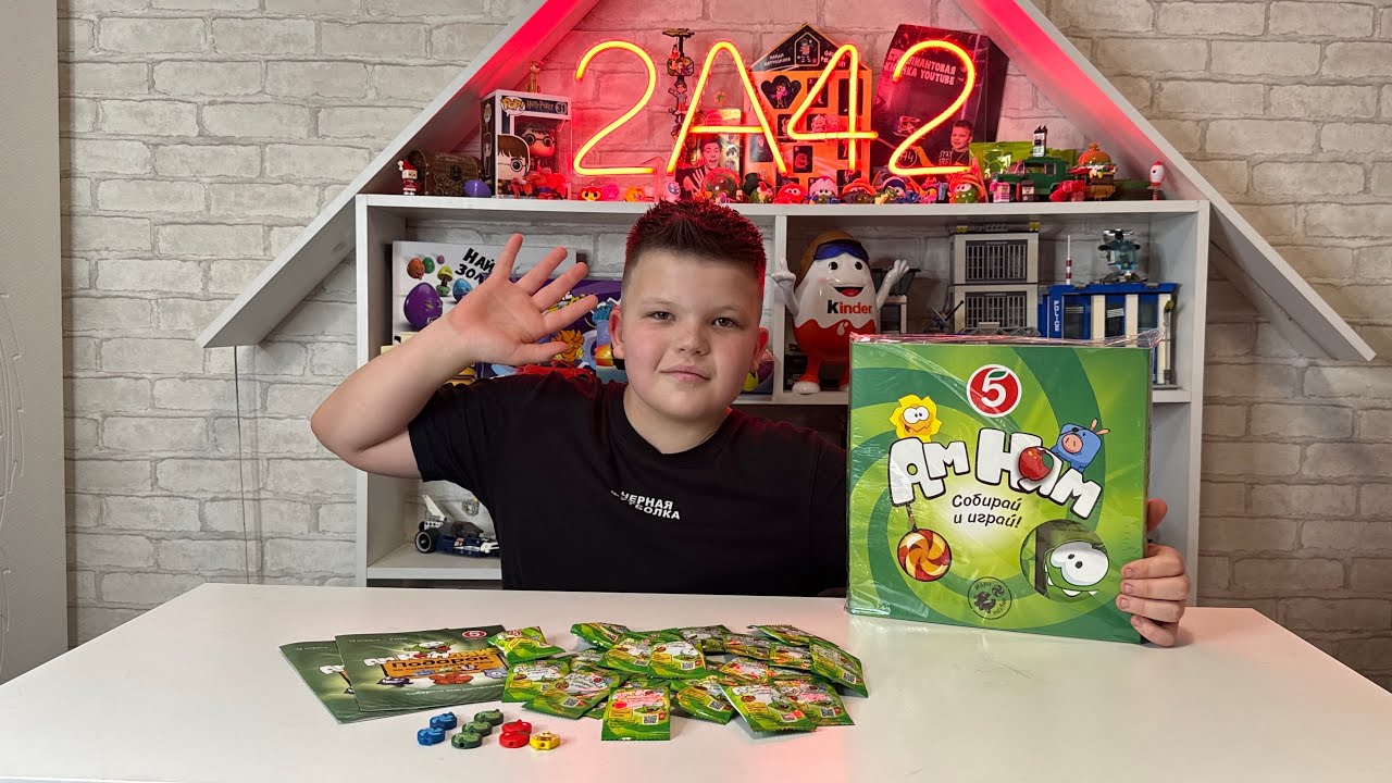 АМ НЯМания новая акция из магазина пятерочка распаковка