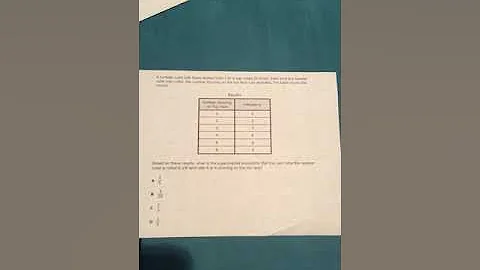 Experimental Probability Dice