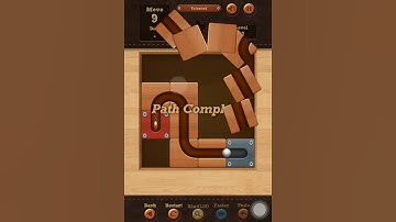 Roll the Ball slide puzzle Talented Level 51 Solution