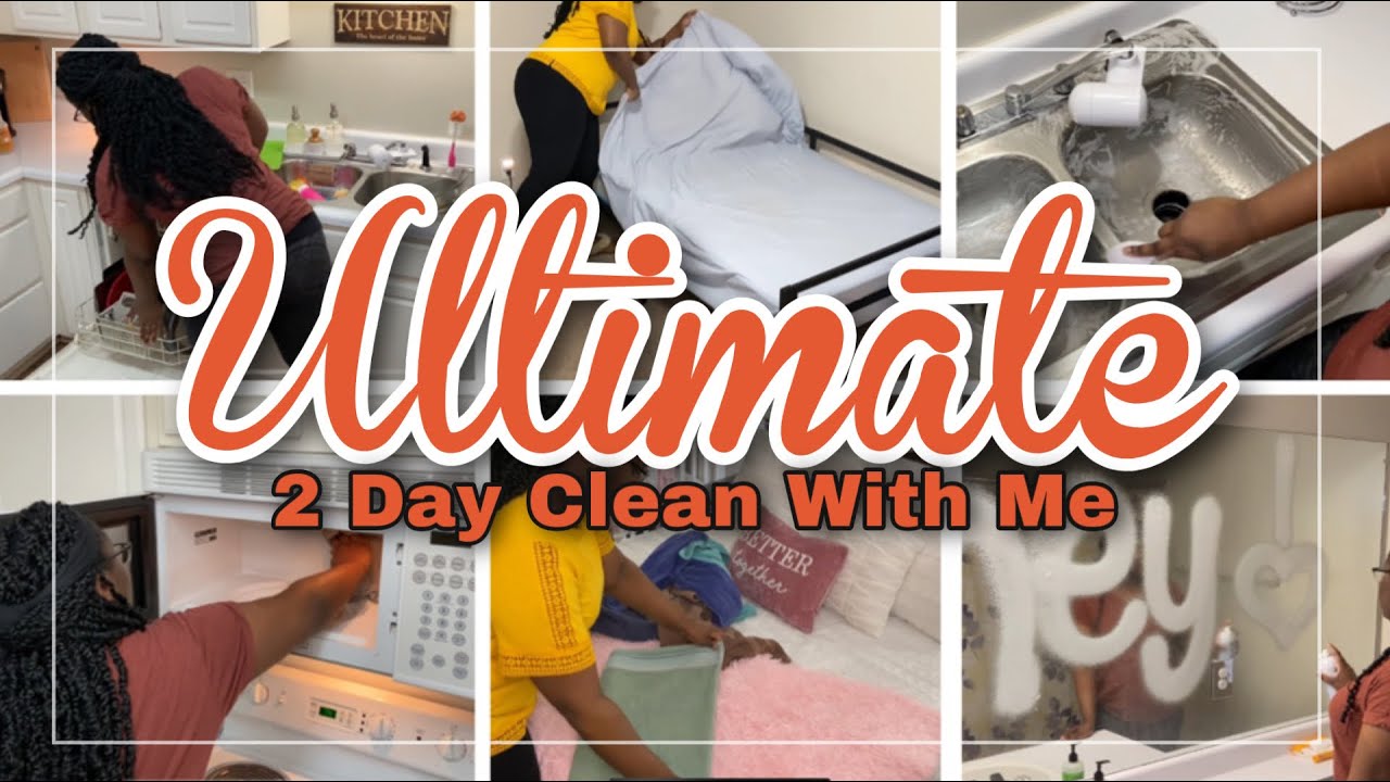 ULTIMATE 2 DAY CLEAN WITH ME 2020 | CLEANING MOTIVATION - YouTube