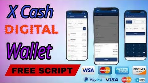 X Cash Digital Wallet Website Script With Admin Panel ll Free Php Script