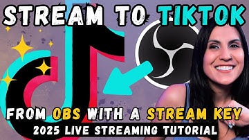 Hoe stream je op TIKTOK met OBS en een STREAM KEY in 2025 | Stapsgewijze handleiding 🚀