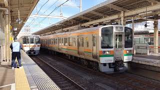313系N5編成 浜松駅入線