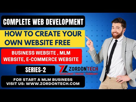 Update 🔥how to make website for free 🔥|| Series-2 || MLM Website || Business Website || E-Commerce Website🔥