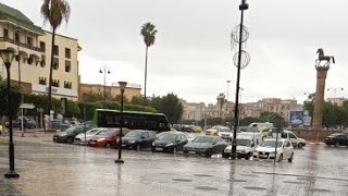 أمطار الخير من مدينة سطات