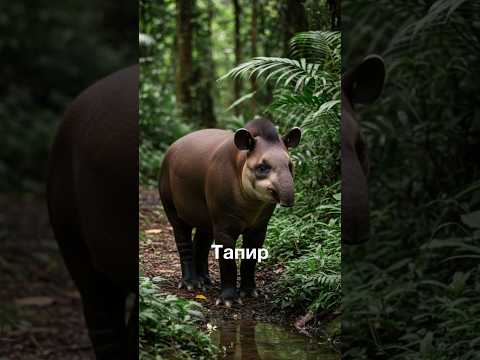 Кто такой тапир? #животные #интересныефакты #интересное #экология #природа