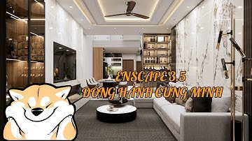 VIDEO CINEMATIC RENDER NỘI THẤT BẰNG ENSCAPE | HỌC ENSCAPE CÙNG MINH