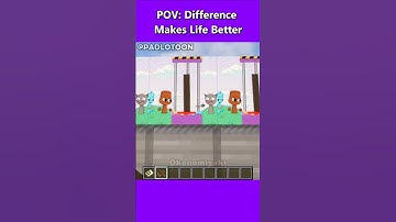 POV: Difference Makes Life Better | Minecraft Map Animation