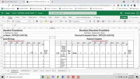 Marks Entry Tutorial For Teachers