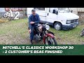 Classic motorcycle workshop vlog 30  2 customers bsas finished