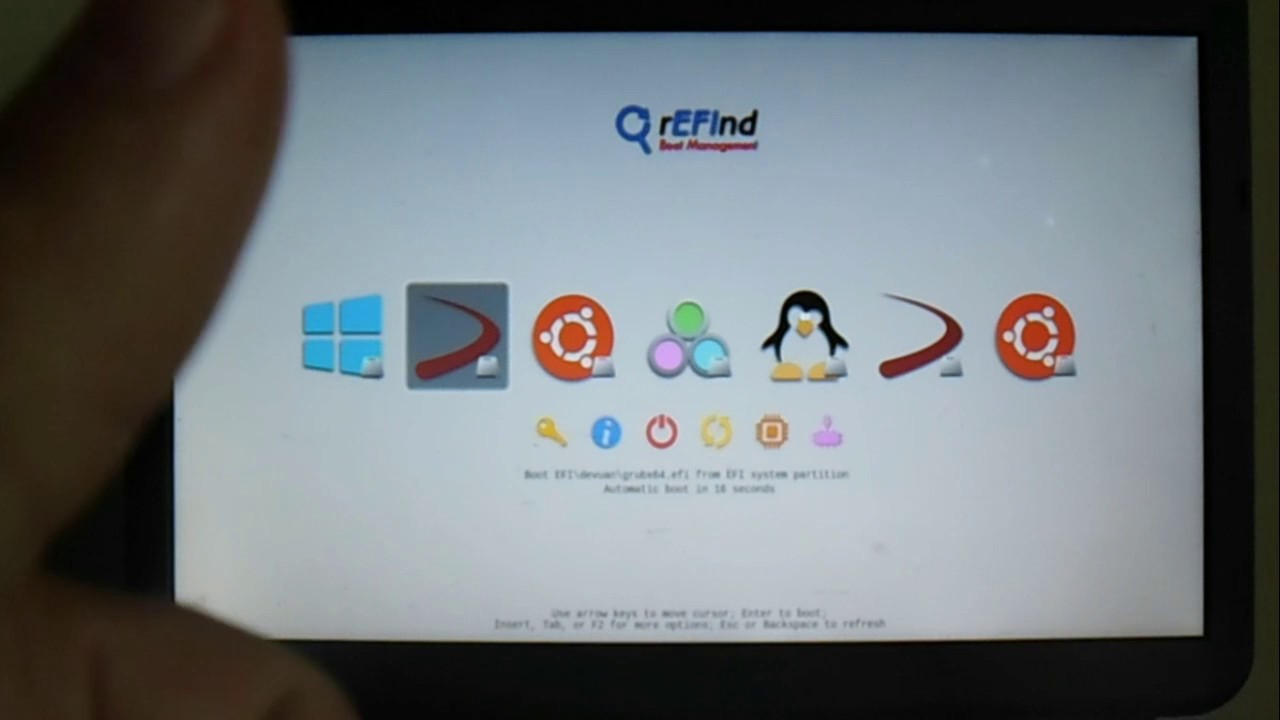 install refind boot manager