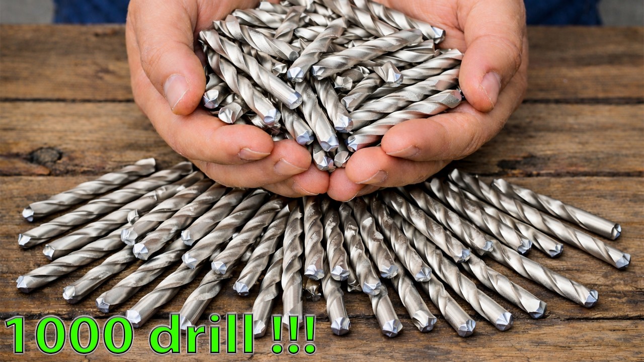 65-летний мастер делится удивительными идеями по заточке сверл! Инструмент стоимостью в миллион