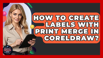 How To Create Labels With Print Merge In CorelDRAW? - Graphic Design Nerd