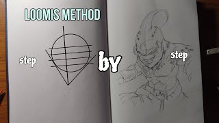 how to draw with Loomis method ❓ step by step #loomismethod #shrish