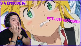 I CAN'T BELIVE THIS! | SEVEN DEADLY SINS SEASON 4 EPISODE 14 REACTION & REVIEW!