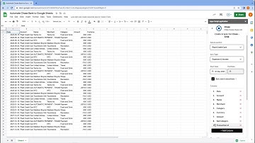 Sync Any Bank Account to Google Sheets with Moneylogz | Chase Example Tutorial