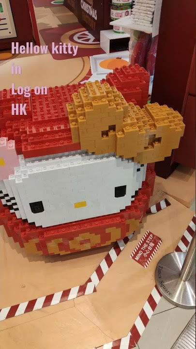 hellow kitty in HK log on shop 2021