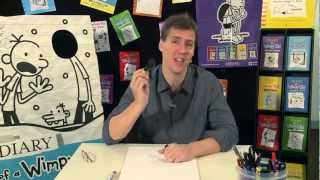 Jeff Kinney's Cartoon Class - How to draw Greg Heffley