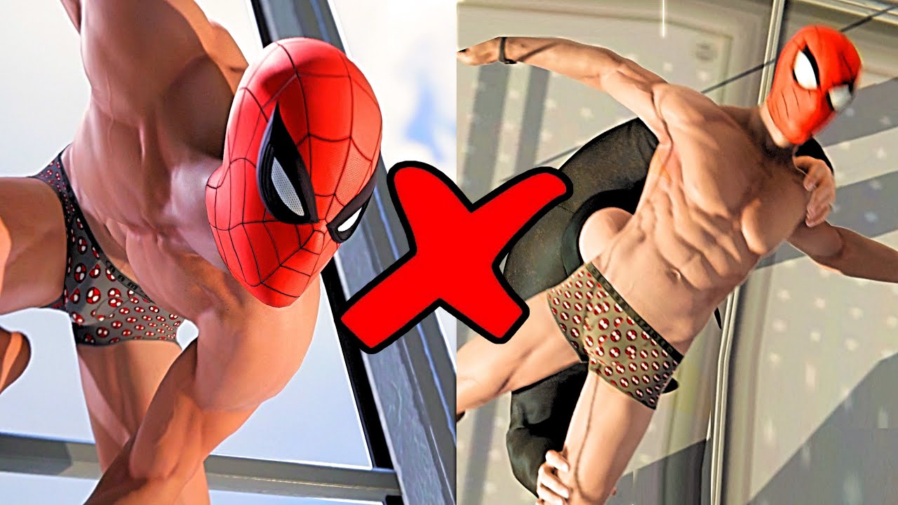 Marvel's Undies Spider-Man PS4 All Failed Quick Time Events 