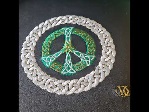 ☘️ The Celtic Peace Sign | An Ancient Symbol of Unity & Harmony | Embroidery Made For U
