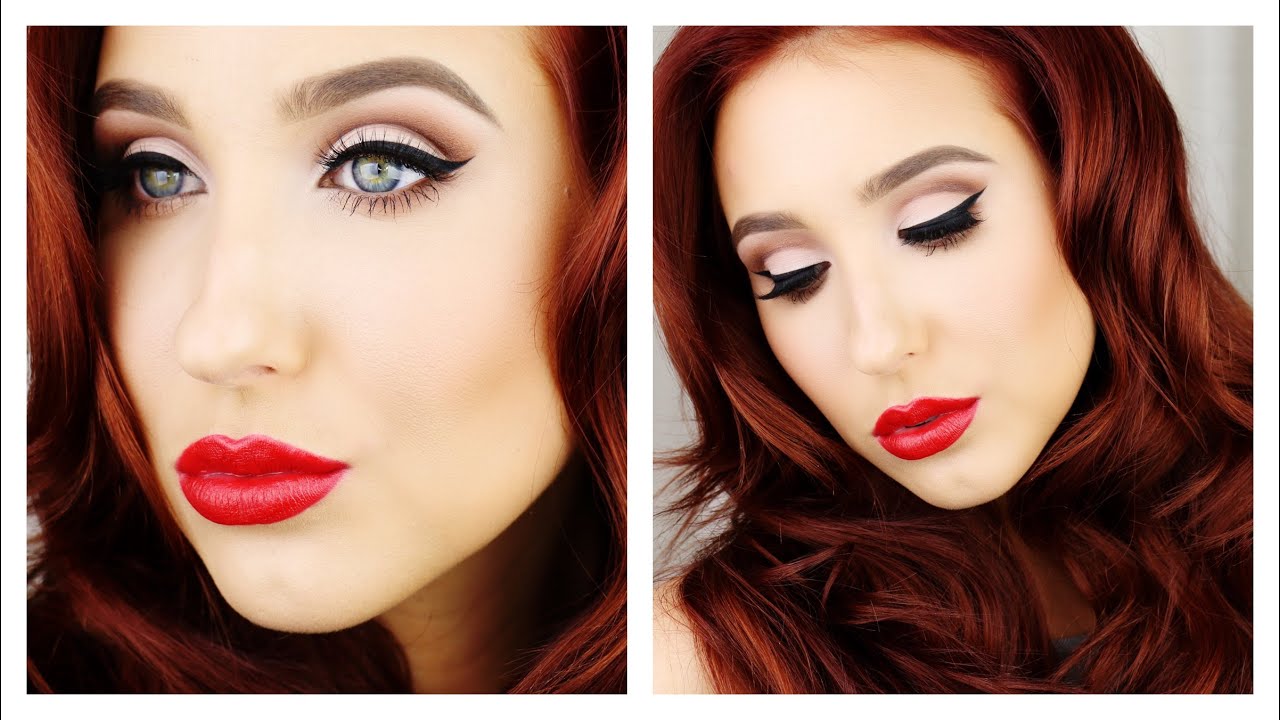 Old Hollywood Glam Makeup Hair Tutorial Jaclyn Hill YouTube