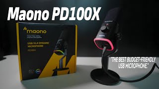 Maono PD100X USB Dynamic Microphone | The Best Budget-friendly USB Microphone