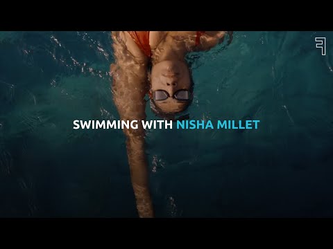 Swimming with Nisha Millet | @decathlonsportindia - video from Fotoley