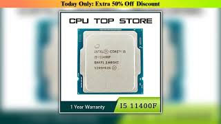 Hot Picks Intel Core i5 11400F 26GHz SixCore TwelveThread cpu processor lga 1200