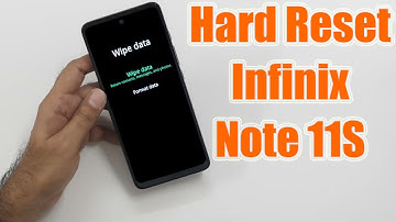 Hard Reset Infinix Note 11S | Factory Reset Remove Pattern/Lock/Password (How to Guide)