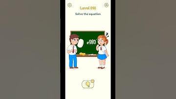 solve the equation | dop2 gameplay #level 818 #shorts #dop2 #deleteonepart