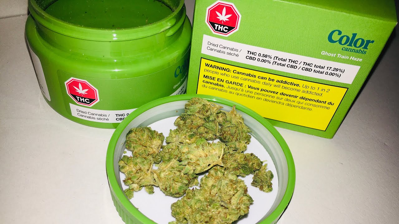 Weed Unboxing- Ghost Train Haze by Color Cannabis
