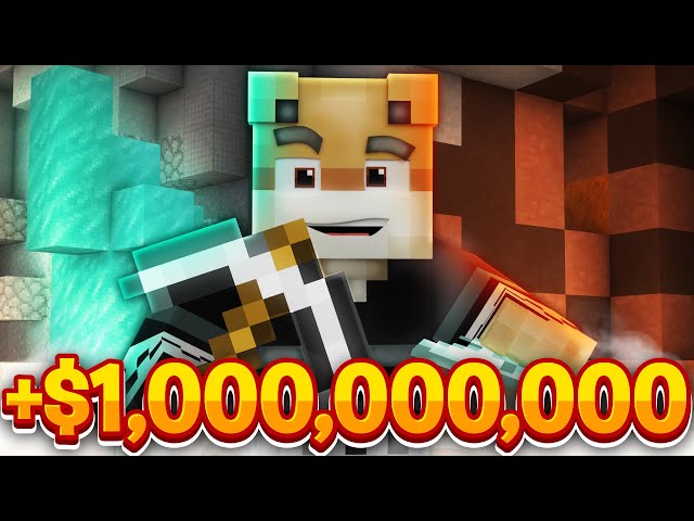 Making $1,000,000,000+ Coins from the New Mining Update!! -- Hypixel Skyblock class=