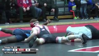 St. Cloud State Wrestling vs. Upper Iowa Hightlights
