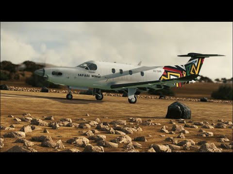 Mfs2020 Live Safari Wings Simworks Pilatus Pc12 From Kimberley to Pretoria Wonderboom