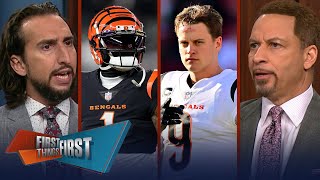 Ja’Marr Chase wants Joe Burrow to sit out Bengals Week 1 game vs. Browns | NFL | FIRST THINGS FIRST