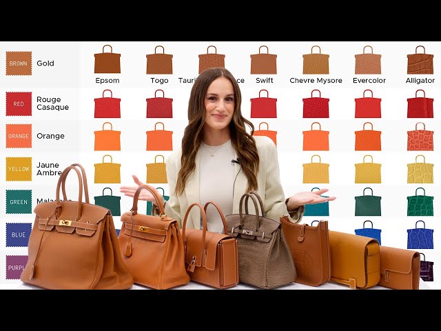 Hermes Bag Colour Chart