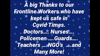 A salute to our frontline workers