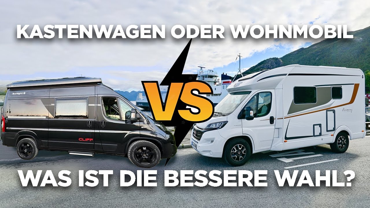 Kastenwagen gegen Wohnmobil: Ein episches Duell der Reisegefährten! 