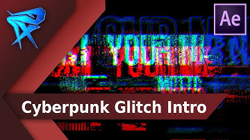 Glitch Intro with Glitch Sound Effects | CYBERPUNK STYLE!