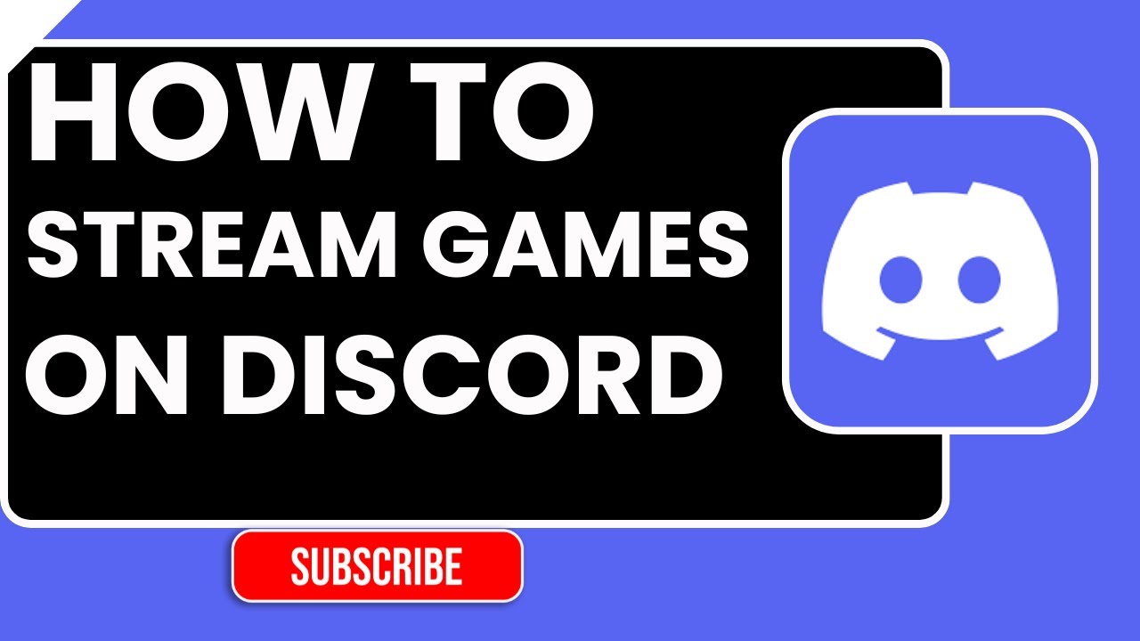 Discord Streaming Tutorial How to Stream Games on Discord (2026 Guide) | Discord Screen Share ...
