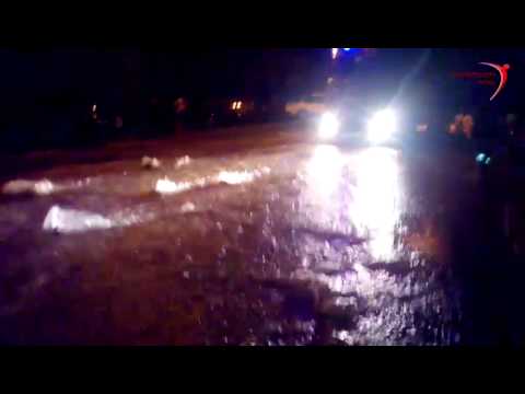 სვანეთის უბანში მილსადენმა ამოხეთქა