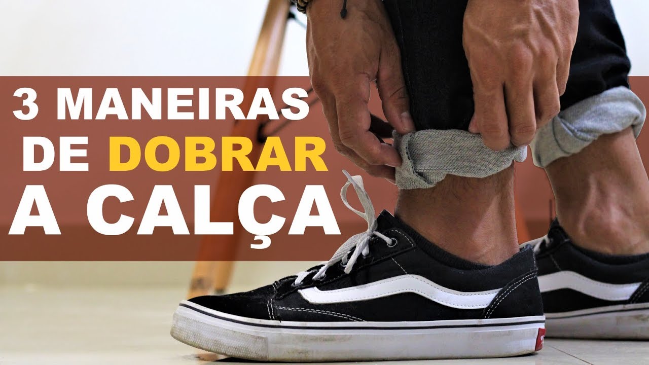 Tutorial: como dobrar a BARRA DA CALÇA com estilo