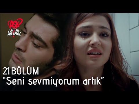 Hayat, Murat'a tokat attı! | Aşk Laftan Anlamaz 21. Bölüm
