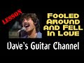 LESSON - Fooled Around and Fell In Love by Elvin Bishop